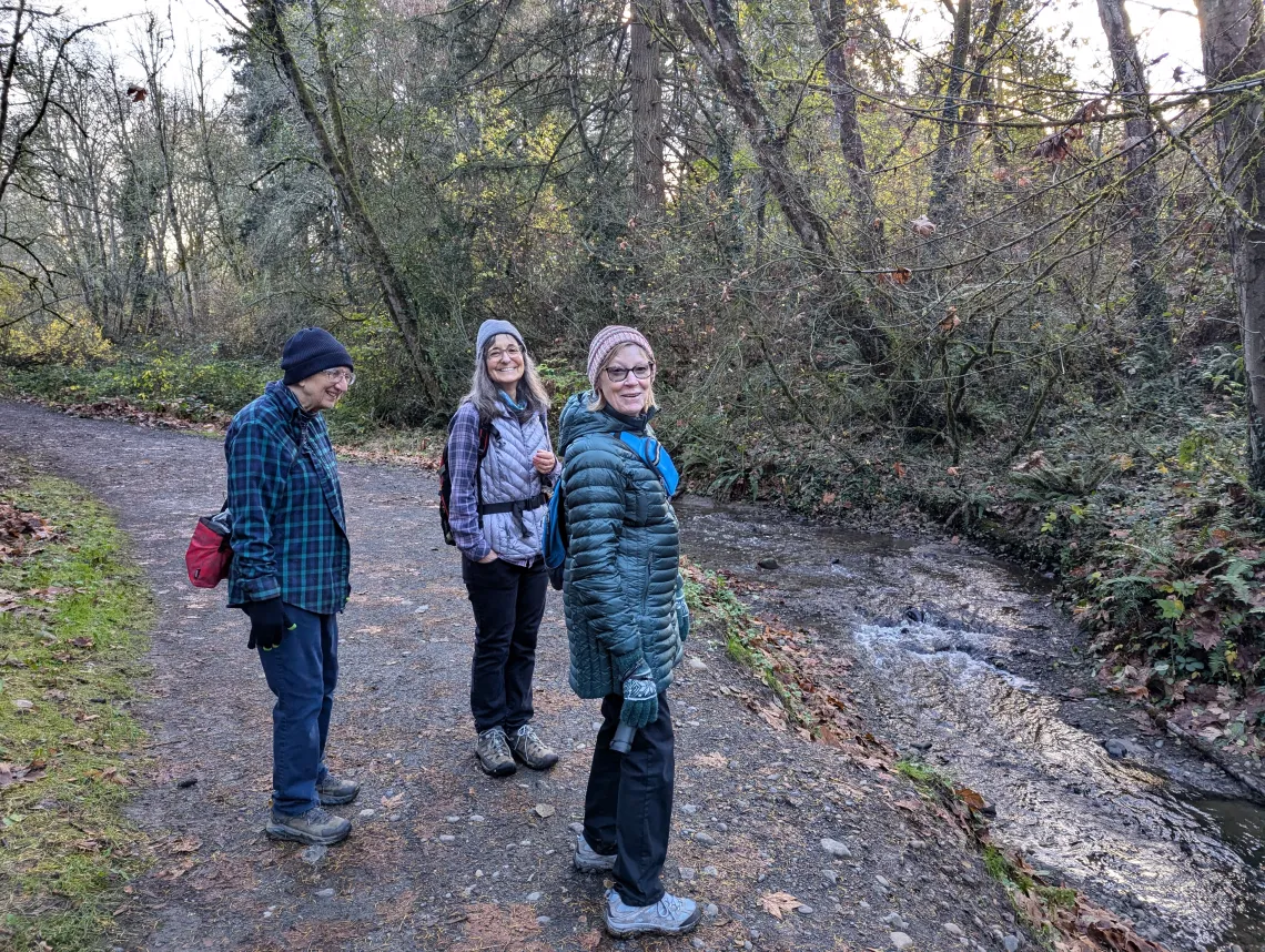 Loo Wit Hikers by Lori Benson