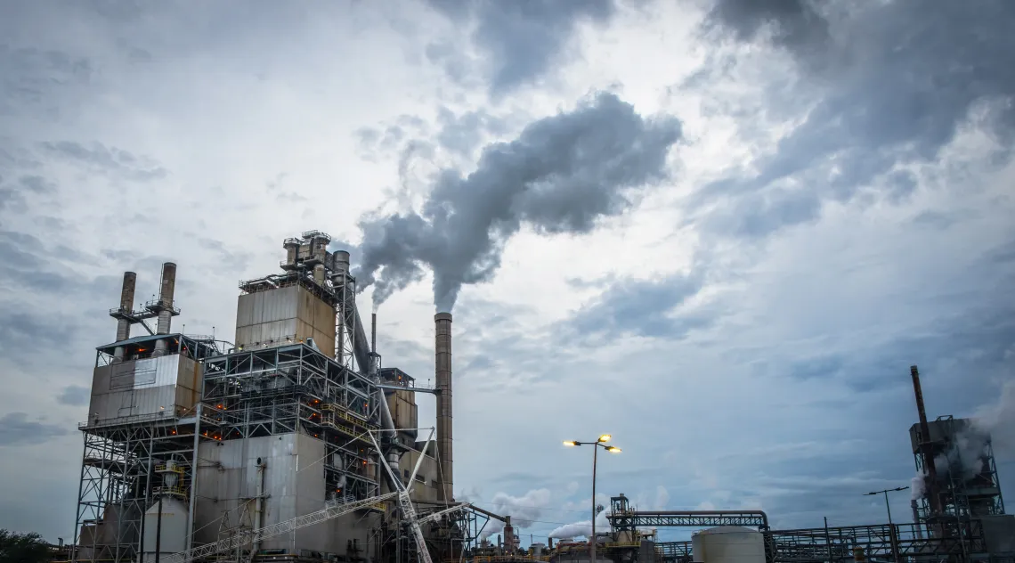steel-mill-smokestack-istock-credit-darwinbrandis