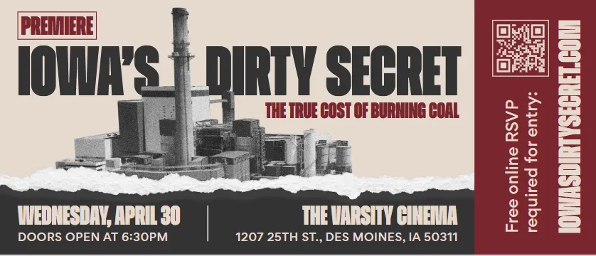 Ticket to Iowa's Dirty Secret
