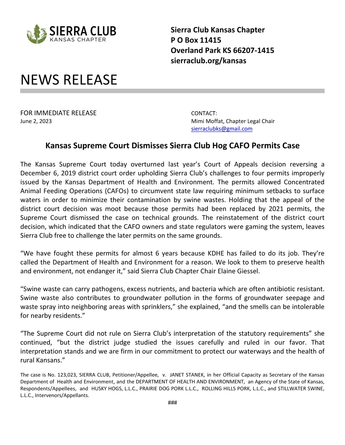 image of press release