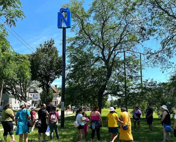 WaterMark N in Pulaski Park 