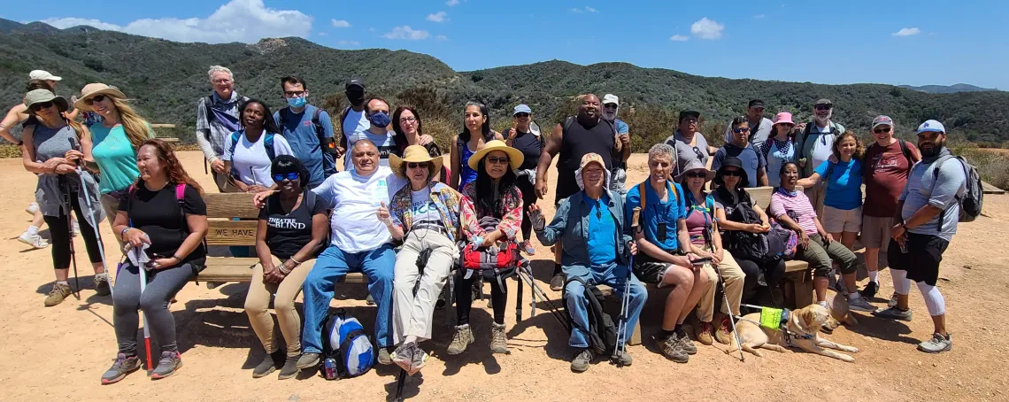 Hearts for Sights Group at Will Rogers State Park