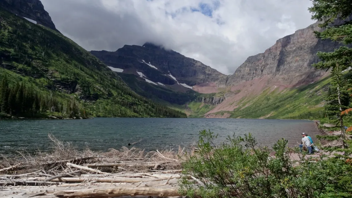 Upper Two Medicine Lake.