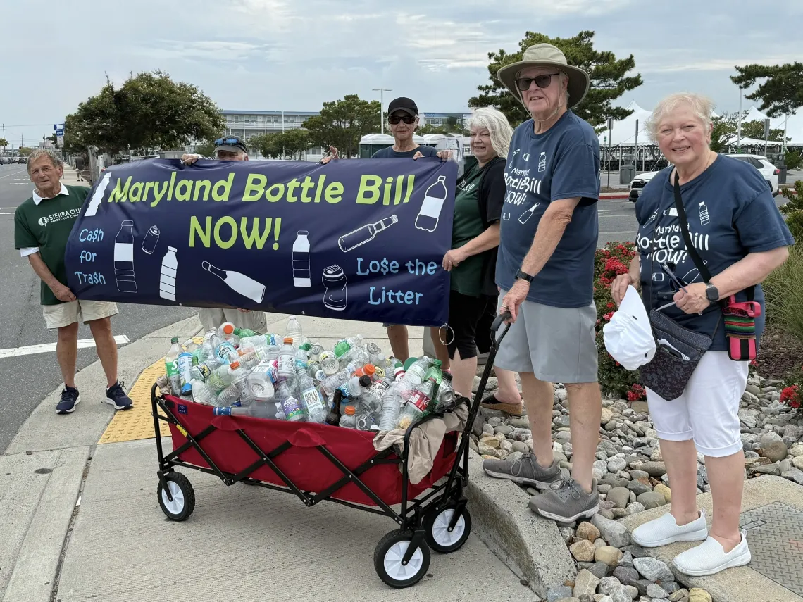 LES Group promotes Bottle Bill at MACO conference.