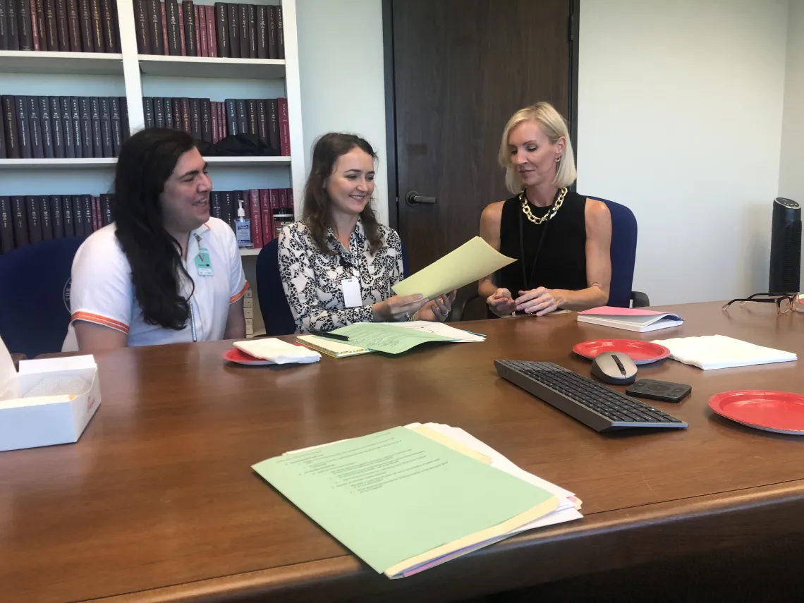 meeting with chairwoman paup