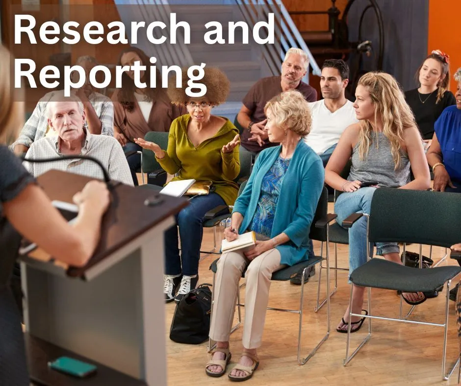 Research and reporting