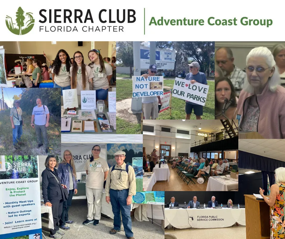 Sierra Club Adventure Coast Group 2025 Collage