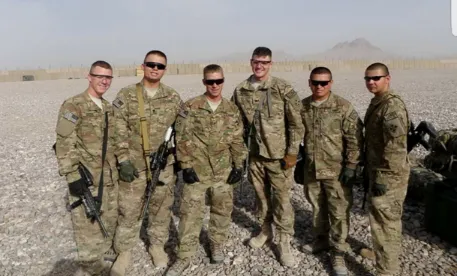 Combat photo from Anthony Pasquale