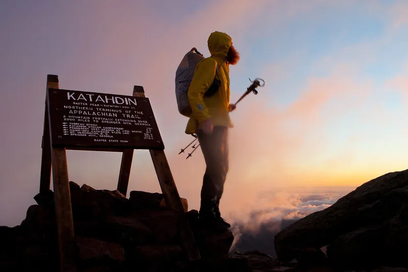 Katahdin Hiker