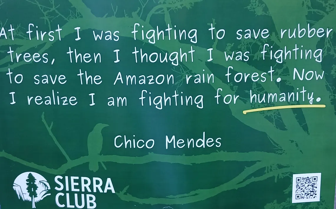 Quote from Good Trouble rally, Vancouver