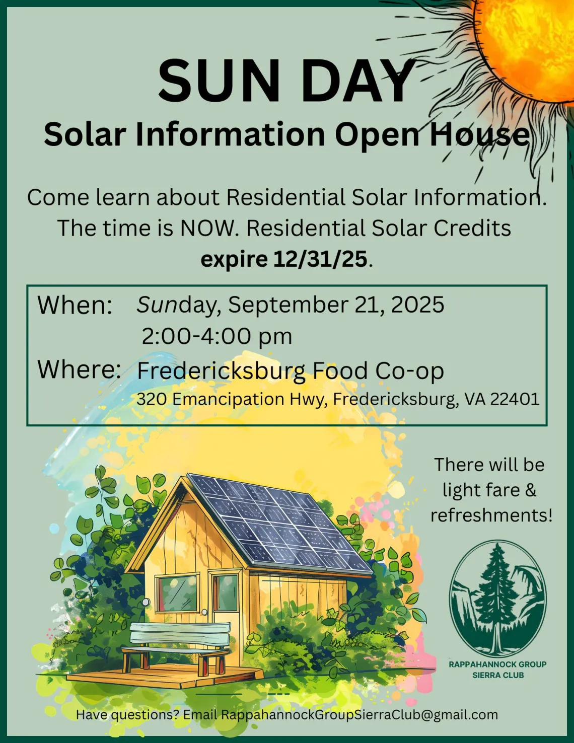 Sun Day Solar Information