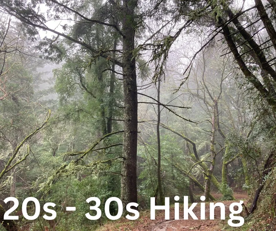 20s - 30s hiking section