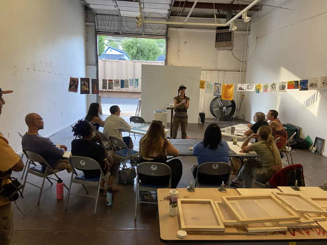 Screen printing Workshop 