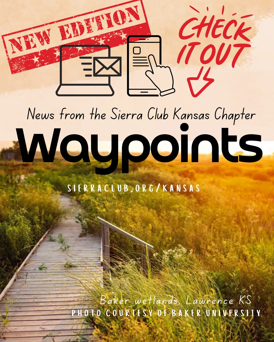 News from the Sierra Club Kansas Chapter: Waypoints Nov 2025 edition
