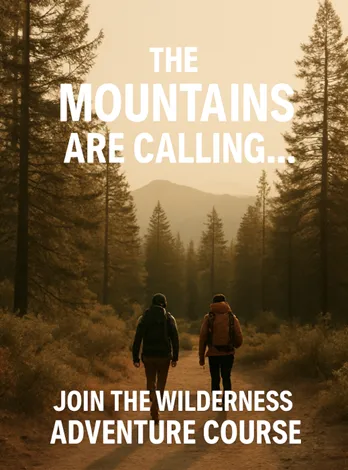 The Mountains are Calling - Join the Wilderness adventure course
