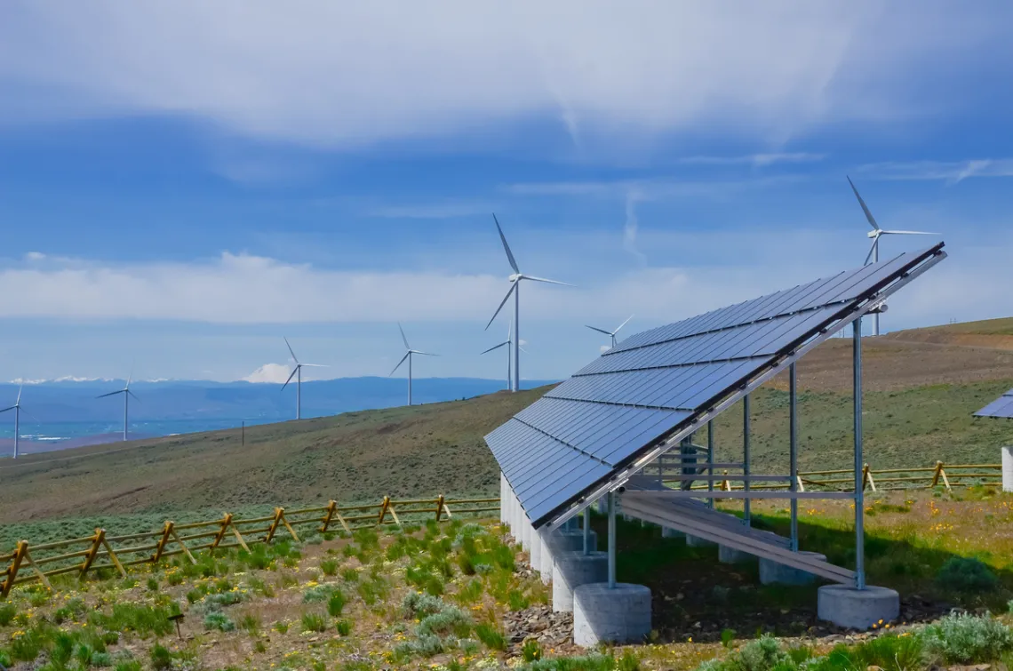 Clean energy in a field