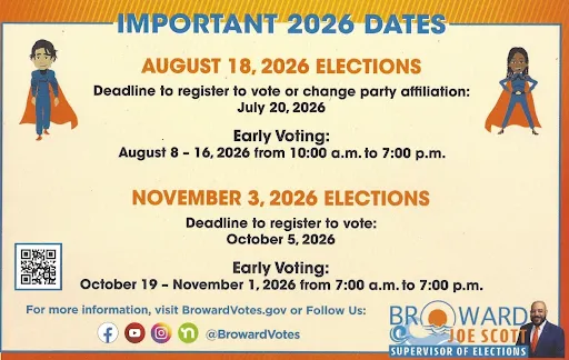 Important 2026 Dates - Broward Votes