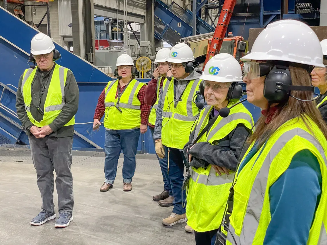 Recycling tour