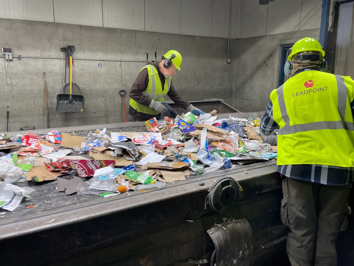 Recycling tour