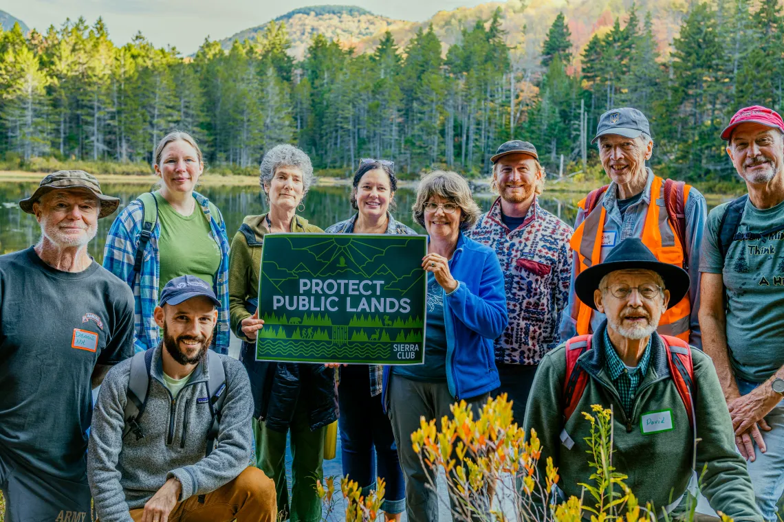 Sierra Club Maine staff and volunteers