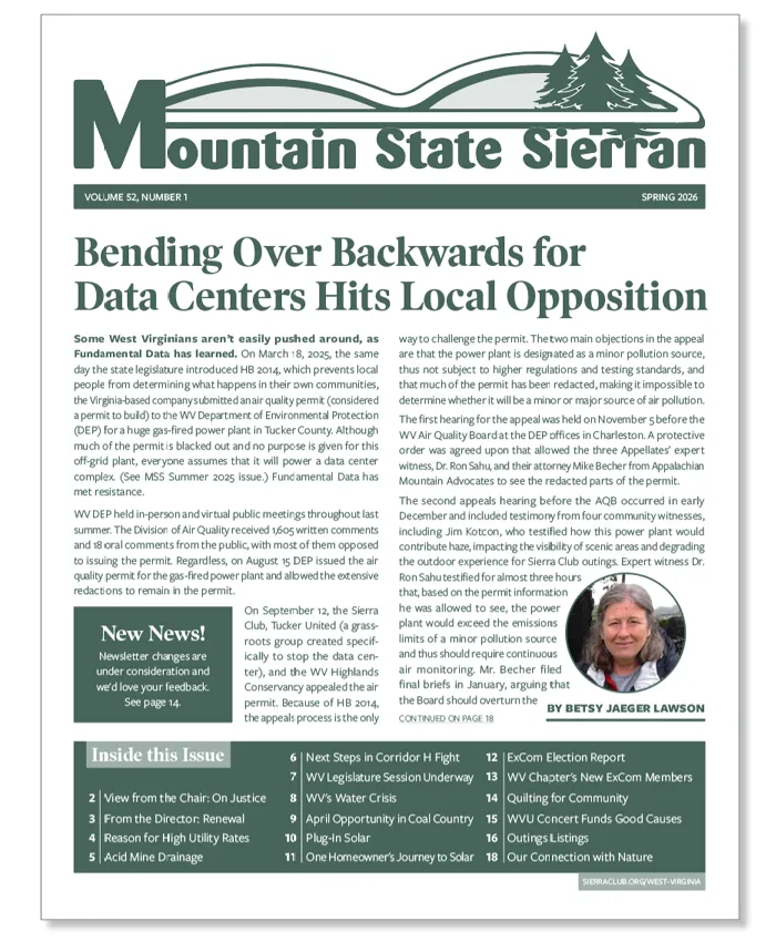 Cover of MSS 52-1 - Spring 2026 Newsletter