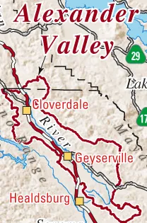 Alexander Valley outlines