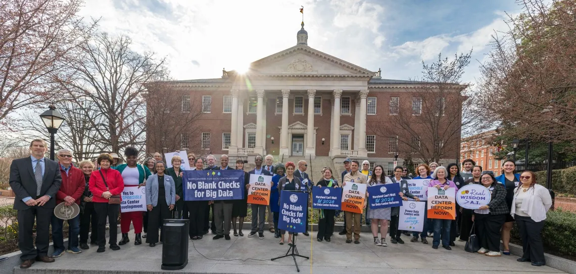 Lobbying for data center reform in Annapolis
