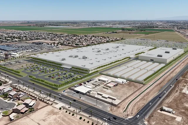 Imperial Valley Data Center as designed and render by Imperial Data Center LLC