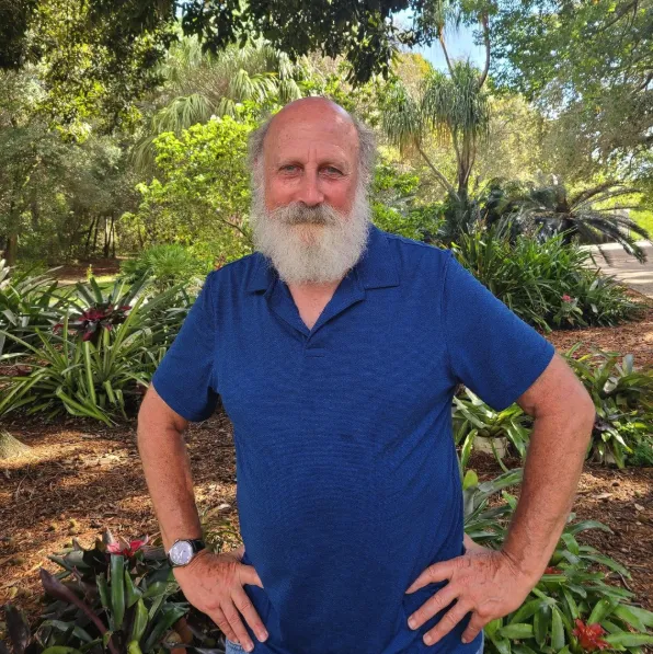 Portrait of Craig Huegel in nature