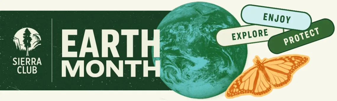 earth month header