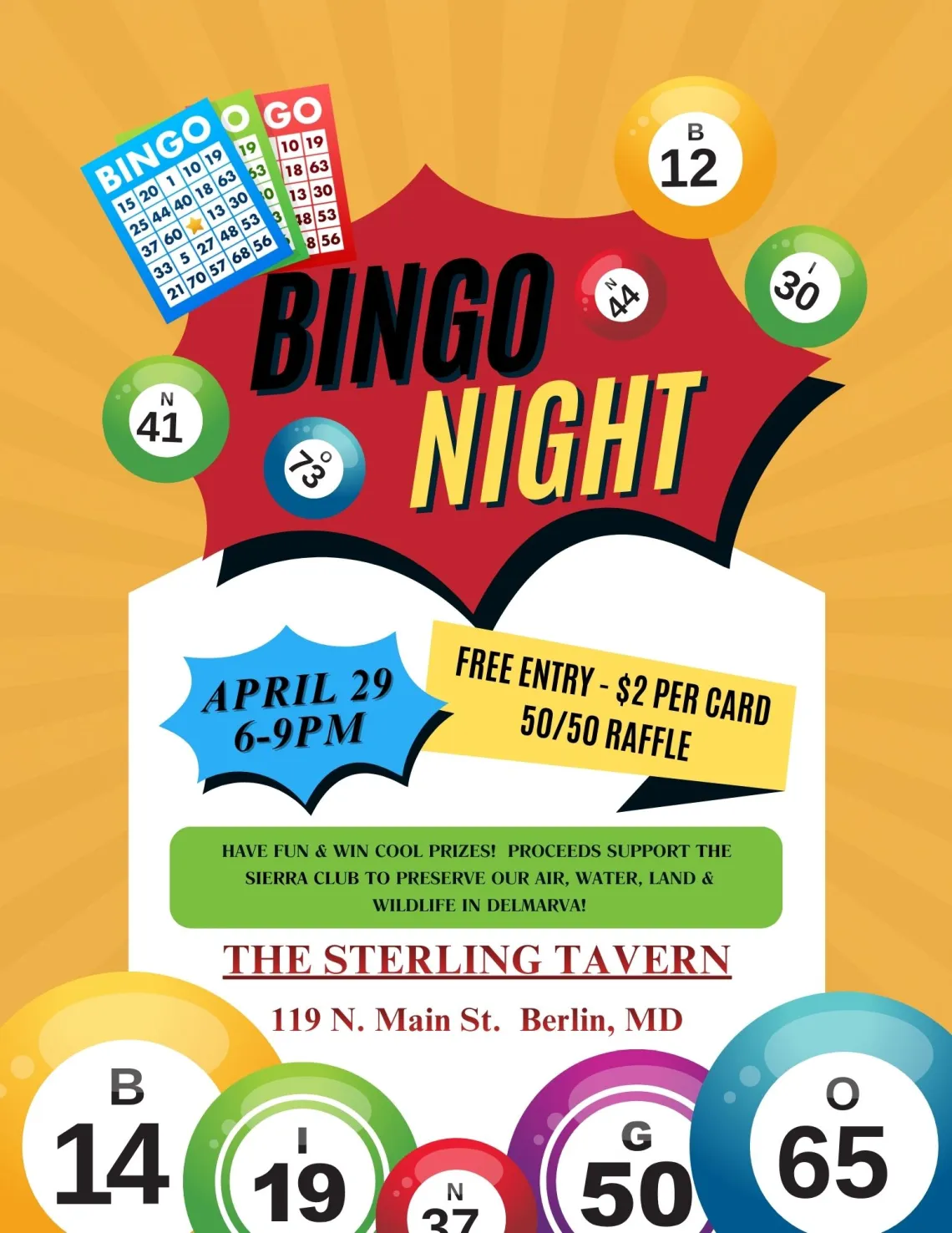Bingo April 2026