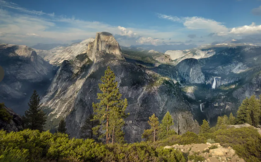 Yosemite from Wawona Cabin