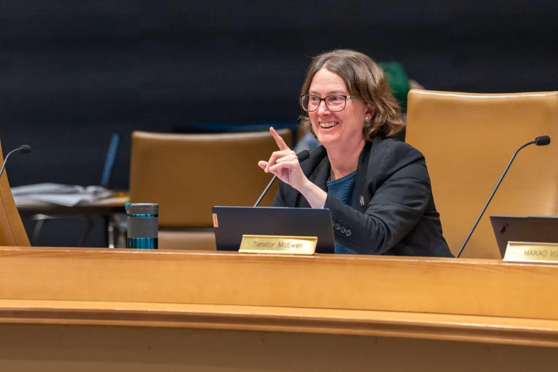 Minnesota Senator Jen McEwen. Photo by Devon Young Cupery