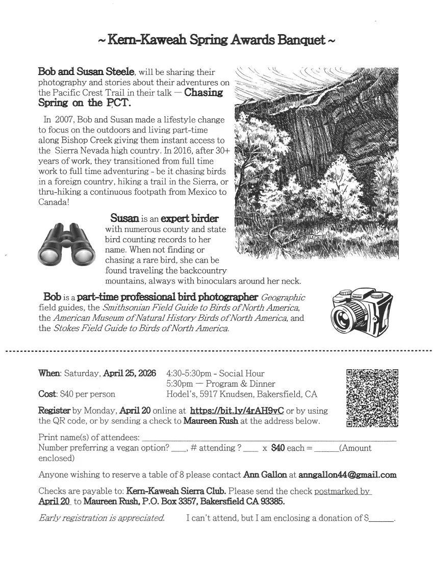 Kern-Kaweah Spring Awards Banquet 2026