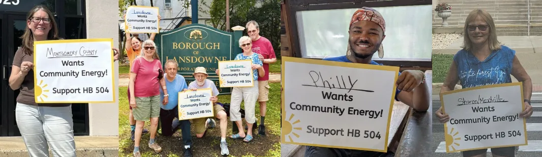 Community energy signs