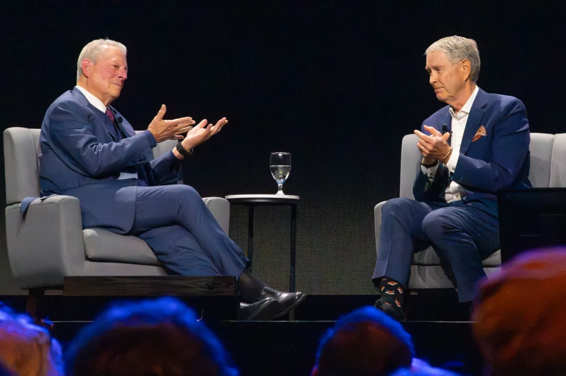 VP Gore and Senator Frist
