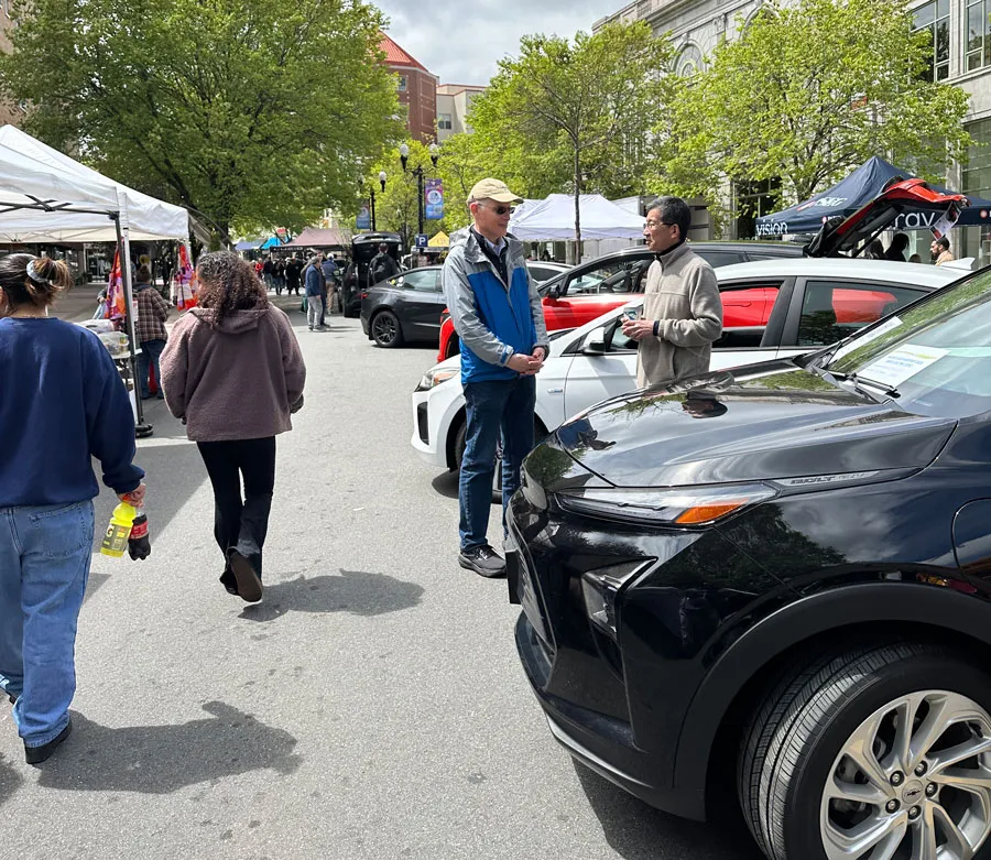 Montclair Eco Fest Electric Cars