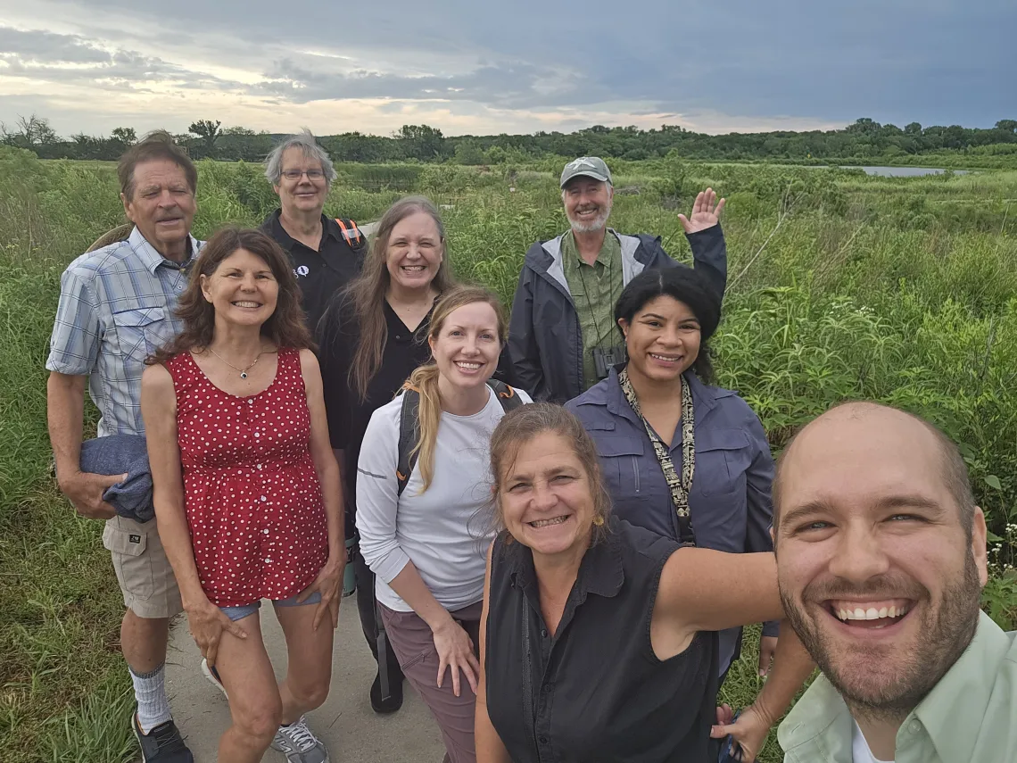 Outing at Baker Wetlands