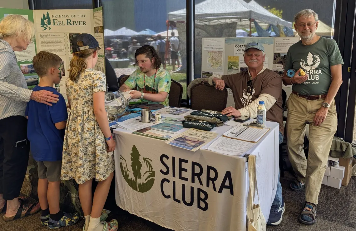 Tabling with Friends of the Eel River
