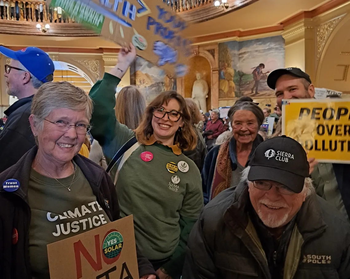 Human Needs are Human Rights Rally at Topeka State Capitol