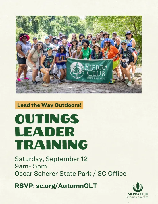 Outings Leader Training Flyer
