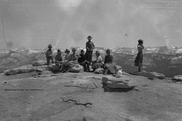 Trip participants on the original 1901 outing