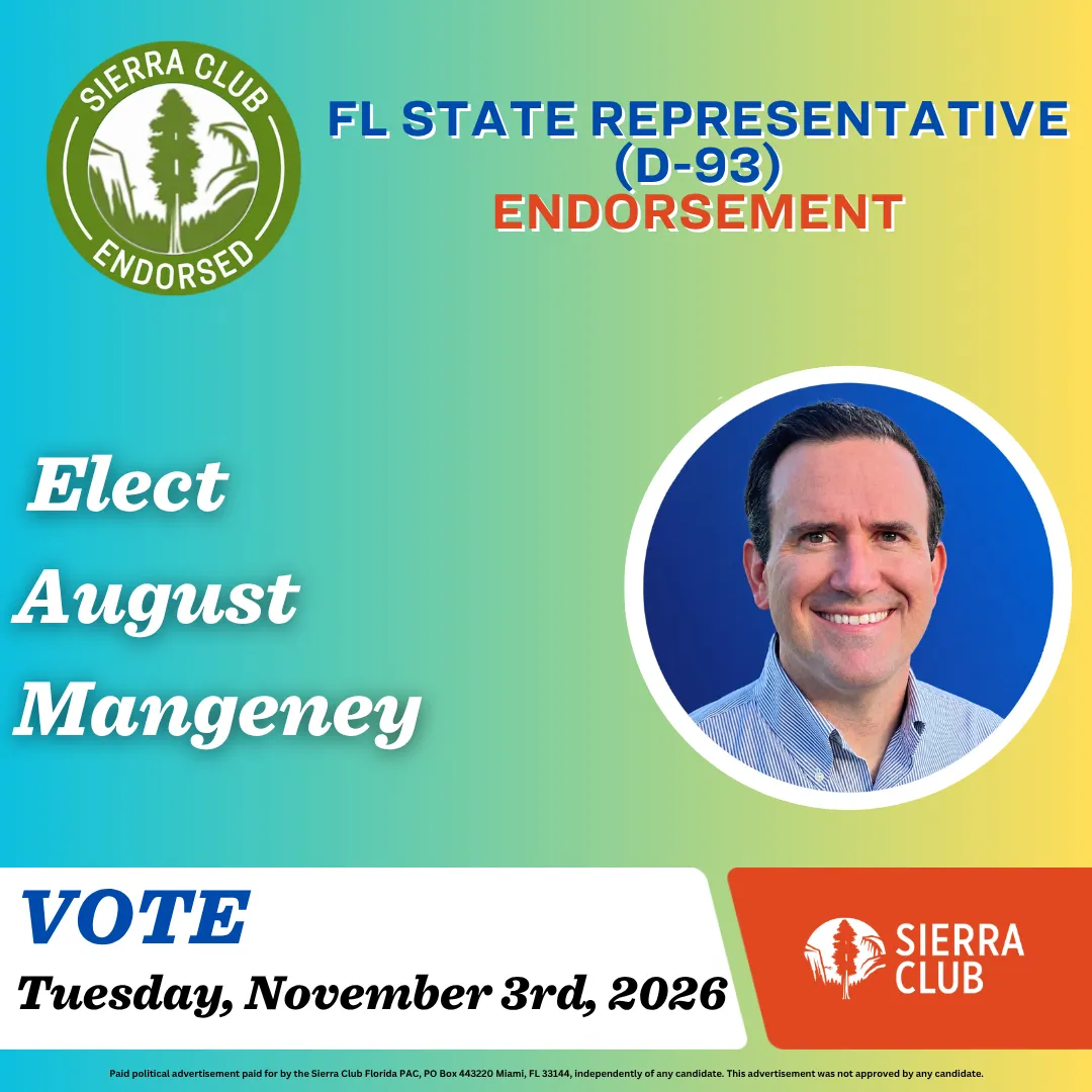 Elect August Mangeney for Florida State Representative D-93