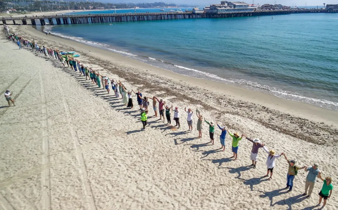 Hands Across the Sand