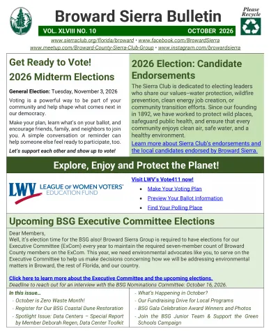 BSG Oct 2026 Newsletter