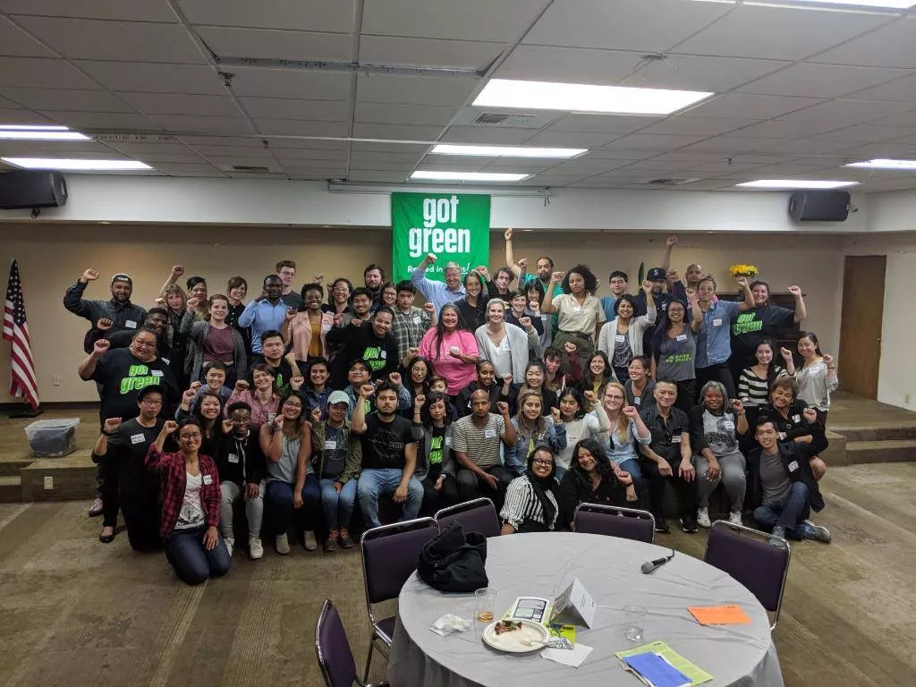 Pic from Green New Deal Townhall.jpg