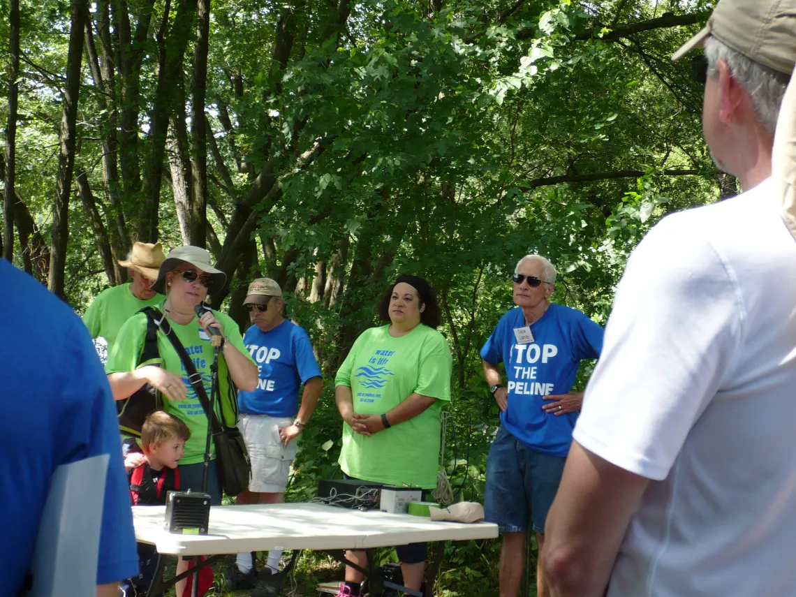 Pipeline Rally, Pilot Mound, Iowa