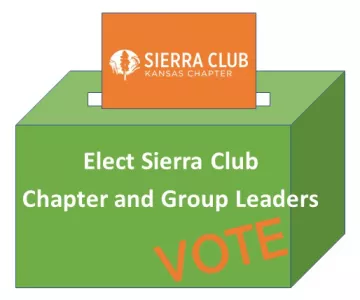Green ballot box for Kansas Sierra Club 