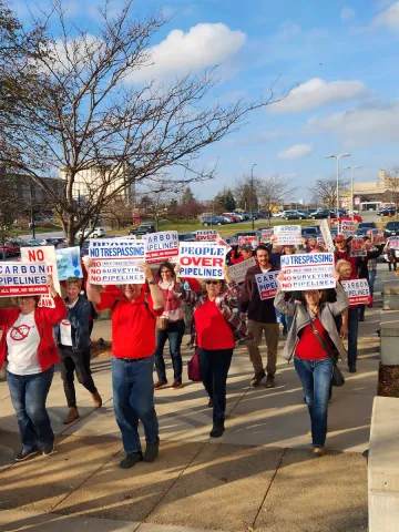 Pipeline rally, November 9, 2022