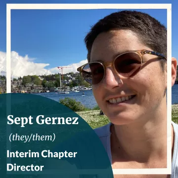 Sept Gernez (they/them) Intertim Chapter Director